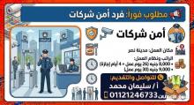 مطلوب فرد أمن شركات